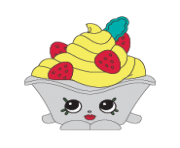 strawberriesandcream shopkins clipart free image