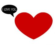 Clip art love heart clipart