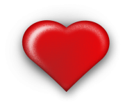 3D heart png