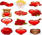 cartoon valentine s day icon clipart image free