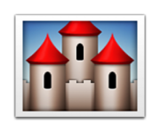 ios emoji european castle