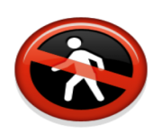 ios emoji no pedestrians