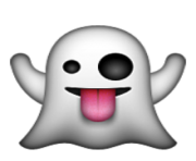 ios emoji ghost