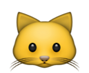 ios emoji cat face