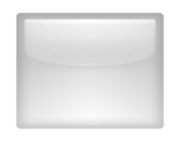 ios emoji white large square