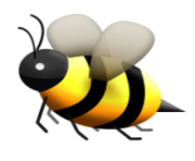 ios emoji honeybee