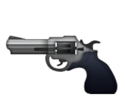 ios emoji pistol