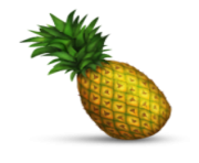 ios emoji pineapple