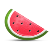 ios emoji watermelon