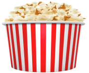 Popcorn Box PNG Clip Art 1652