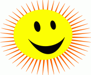 Sunshine half sun clipart 4