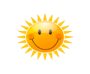 Sunshine sun clipart image 0