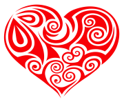 Transparent Ornament Heart PNG Clipart