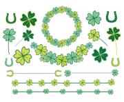 60 off sale clipart clip art clovers st patricks day four leaf 0ftL9c clipart