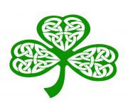 Public domain clip art shamrocks st patricks day shamrock clip art