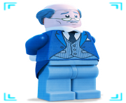 Alfred Lego from Batman Lego Movie Clipart