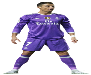 cristiano ronaldo purple tshirt real madrid 2018 png