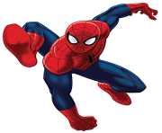 spiderman clip art jump png image