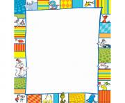 theme paper border paper eureka school dr seuss border