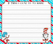 dr seuss essay informal border free printable