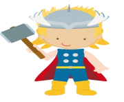 thor kid clip art png