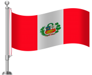 Peru Flag PNG Clip Art