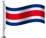 Costa Rica Flag PNG Clip Art