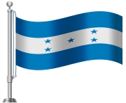 Honduras Flag PNG Clip Art