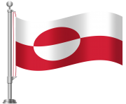 Greenland Flag PNG Clip Art