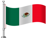 Mexico Flag PNG Clip Art