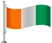 Cote d Ivoire Flag PNG Clip Art