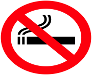 No Smoking Sign PNG Clipart