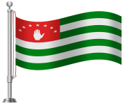 Abkhazia Flag PNG Clip Art