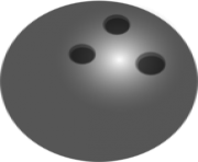 bowling ball black png