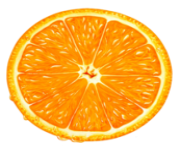 Orange Slice PNG Clipart