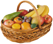 Fruit Basket PNG Clipart