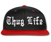 thug life black hat png