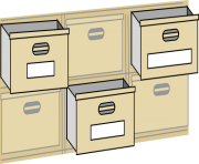 furniture file cabinet drawers clip art at clker com vector clip art VRoarQ clipart