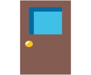 emoji android door