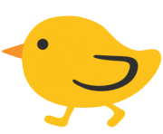 emoji android baby chick