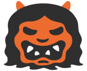 emoji android japanese ogre