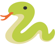 emoji android snake