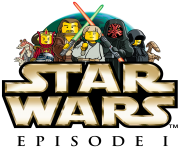 LEGO Star Wars Episode 1 logo clipart