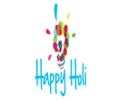 Happy Holi Text PNG Pic