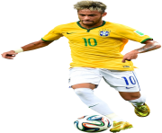 Neymar Junior Seleccion Brasil Png Football