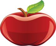 18 red apple png image