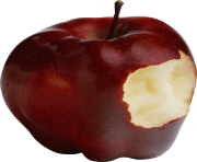 72 bitten apple png image