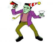 Frankenstein halloween clip art