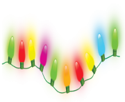 christmas lights high quality png