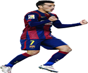 Pedro Rodriguez FC Barcelona Png